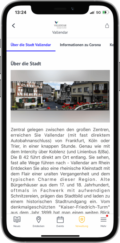 Infos über deinen Ort